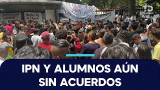 IPN students maintain occupation of campuses and Canal 11; they demand that the list of 109 deman...