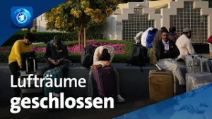 Krieg im Nahen Osten: Zehntausende Reisende sitzen fest