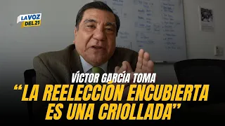 2026 Municipal Elections: Víctor García Toma analyzes the "covert reelection" of mayors