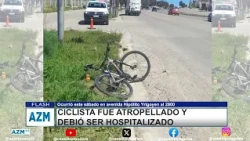 Ciclista fue atropellado y debió ser hospitalizado1