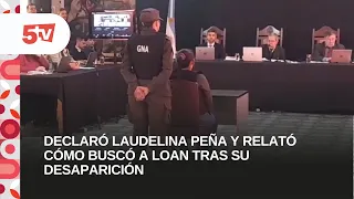 Laudelina Peña testified and recounted how she searched for Loan after his disappearance