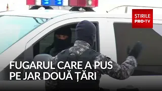 Fugitive driver hunted by helicopter and drones in Mehedinți
