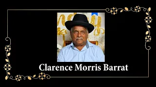 Death Announcement - Clarence Morris Barrat