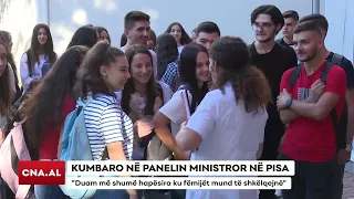 KUMBARO NË PANELIN MINISTROR NË PISA/ ”Duam më shumë hapësira ku fëmijët mund të shkëlqejnë”