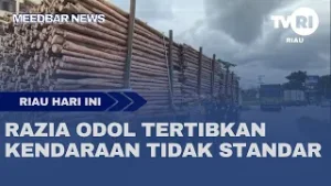 RAZIA ODOL TERTIBKAN KENDARAAN TIDAK STANDAR