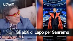 Lapo "A Sanremo mi vestirò da Pulcinella ricordando Paolantoni" | Che tempo che fa