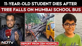 Chembur Bus Accident | 11-Year-Old Student Dies, 4 Injured After Tree Falls On Mumbai School Bus