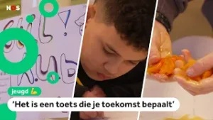 Stilte, focus en fruit knijpen: de doorstroomtoets is begonnen!