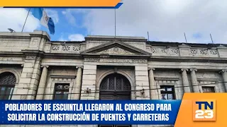 Communities in Escuintla demand road infrastructure