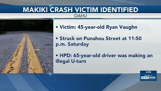 E-motorcyclist identified in deadly Makiki crash