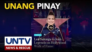 Lea Salonga, opisyal nang gagawaran sa kanyang sariling bituin sa Hollywood Walk of Fame