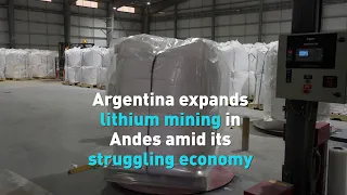 Argentina expands lithium mining in Andes amid its struggling economy
