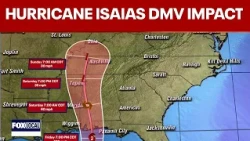 Hurricane Isaias DMV Impact: Waves of rain this Weekend