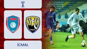 Turan Tovuz - Kəpəz | Bizon Azərbaycan Kuboku 1/4 final, ilk oyun | İCMAL