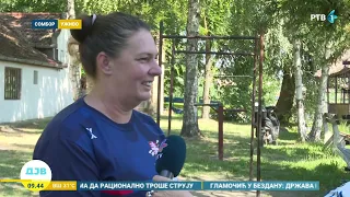 Žofi Horvat iz Kajak kluba "Dunav" iz Bezdana o zlatnoj medalji sa EP