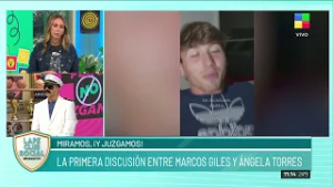 ?️ MARCOS GILES HIZO PÚBLICA LA PRIMERA PELEA CON ANGELITA TORRES