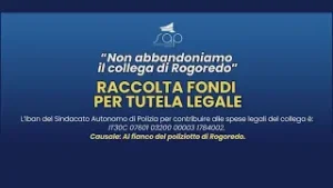 Sparatoria di Rogoredo, raccolta fondi del Sap per aiutare il poliziotto indagato a difendersi