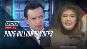 Sen. Marcos calls for inquiry on alleged P805B payoffs to politicians, ICC  | ANC