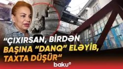 "Qonşunun qapısını döyəndə qorxuram..." | Yüzdən çox yaşı olan bina qəzalı vəziyyətdə - Baku TV
