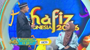 Kedatangan kak Chiki Fawzy di #hafizindonesia kisah inspiratif apa ya yang mau dibagikan? 13.30 RCTI
