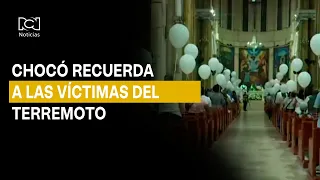 Quibdó holds memorial mass for earthquake victims