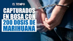 Capturan en flagrancia a señalados expendedores de droga en Bosa | EL TIEMPO