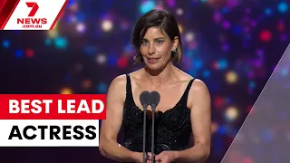 Brooke Satchwell wins Best Lead Actress | 7NEWS