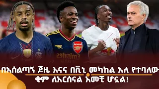 በአሰልጣኝ ጆዜ እና በቪኒ መካከል አለ የተባለው ቂም ለአርሰናል አመቺ ሆኗል!
