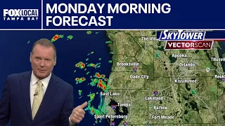 Tampa weather | Monday morning forecast