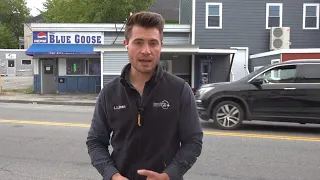 Lewiston police at Blue Goose Tavern Wednesday investigating incident