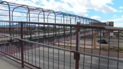 Highly utilized pedestrian bridge by Eubank gets safety improvements