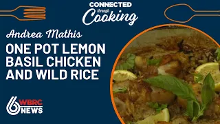 One Pot Lemon Basil Chicken and Wild Rice