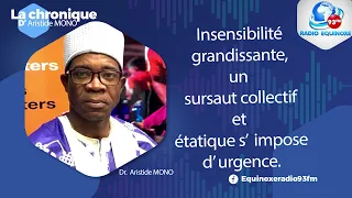 CHRONIQUE ARISTIDE MONO DU MARDI 25 AOÛT 2026 - ÉQUINOXE TV