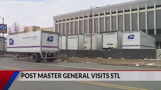Post Master General examines problems at St. Louis USPS
