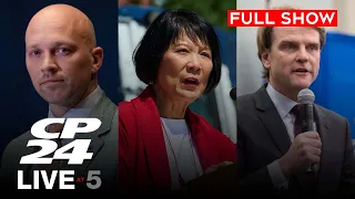 Toronto mayoral candidates announce election platforms | CP24 Live at Five for Sept. 29, 2026