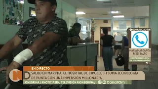 Cipolletti: City hospital adds high-complexity equipment