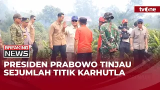 Presiden Tinjau Langsung Lokasi Karhutla di Kalbar | Breaking News