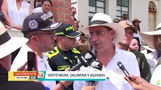 Vice President visited earthquake-affected areas of Caldas | Infórmate Eje