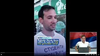 Puls Novog Sada 30. jul gost: Vukašin Đoković