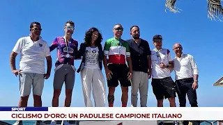 SPORT. GOLDEN CYCLING: A PADULA NATIVE IS ITALIAN CHAMPION