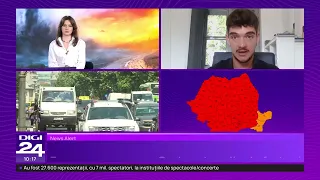 Red code heat wave across the country, except for Tulcea and Constanța counties