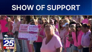 Hundreds rally for Lindsay Clancy as supporters call for mental health reform