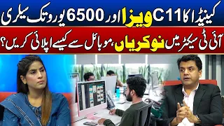 Canada Ka Visa , 6500 Euro Salary , Naukari Kay Lye Apply Kaisay Karen ?