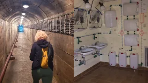 Jugoslavijos lyderio Tito bunkerį aplankę Sutkai: jausmas labai nejaukus, klaustrofobinis