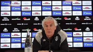 Spezia calcio, mister Donadoni pre Reggiana 27-02-2026