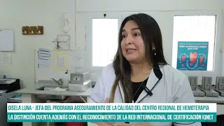 SALTA - Centro Regional de Hemoterapia amplió certificación internacional de calidad #canal7salta