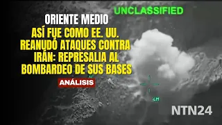 Así fue como EE. UU. reanudó ataques contra Irán: represalia al bombardeo de sus bases