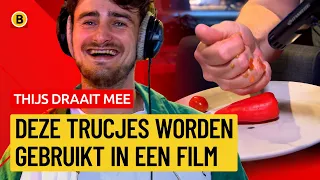 How They Make Movie Sound Effects | Thijs Tags Along