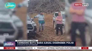 Polisi Gerebek Tambang Batu Bara Ilegal di Musi Banyuasin, Dua Orang Diringkus #beritasatu