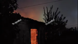 Një shtëpi është djegur në Levan. Banesa e bashkëshortëve Sulejmani nga shkendi elektrike